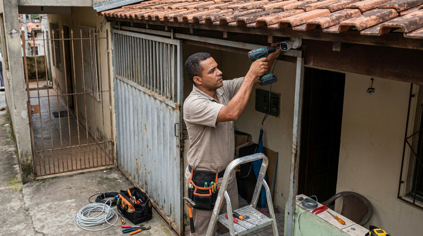 Instalacao de cameras de seguranca em Serra‑ES